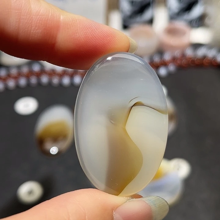 玛瑙/玉髓未镶嵌吊坠(不含链)