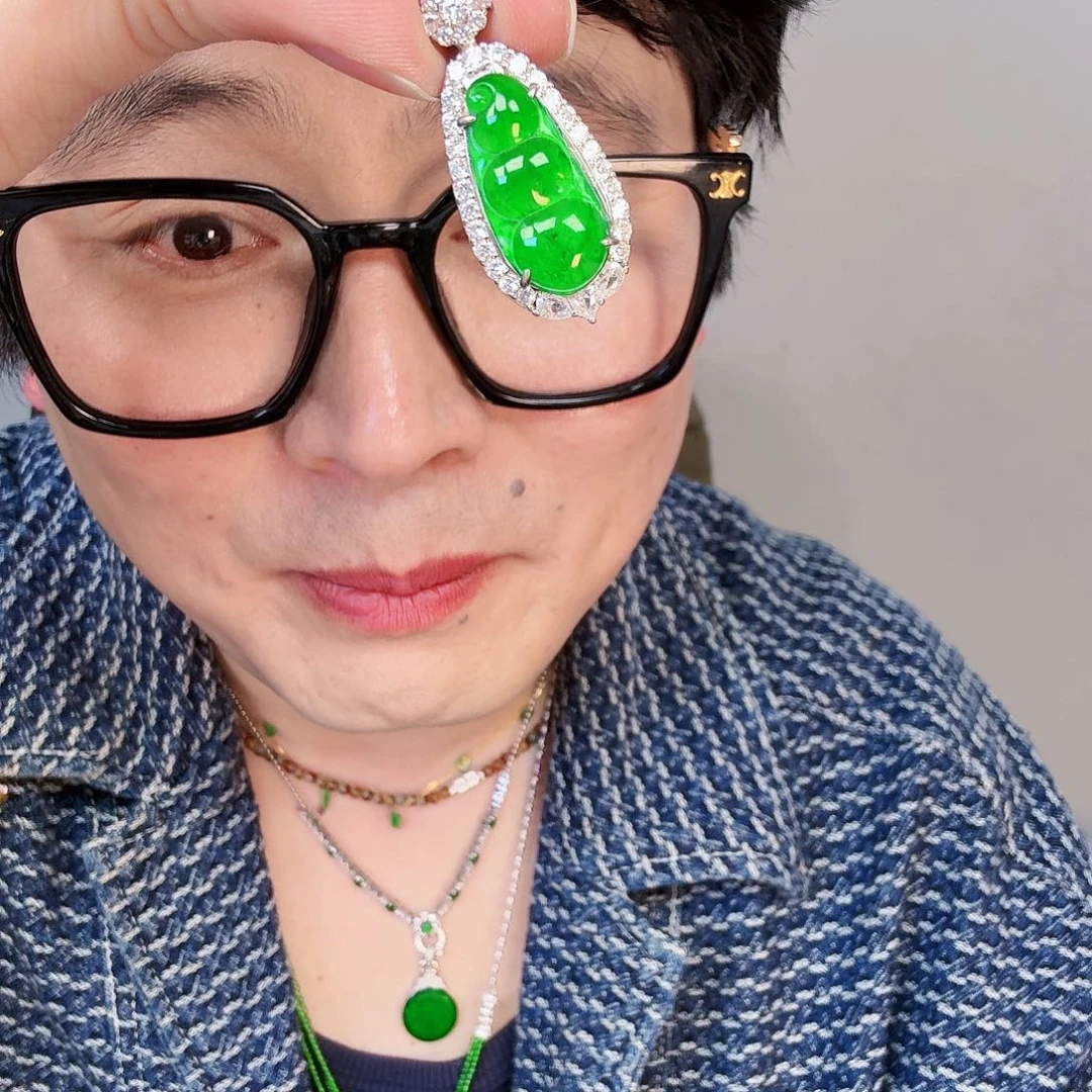 翡翠颈饰未镶嵌一个