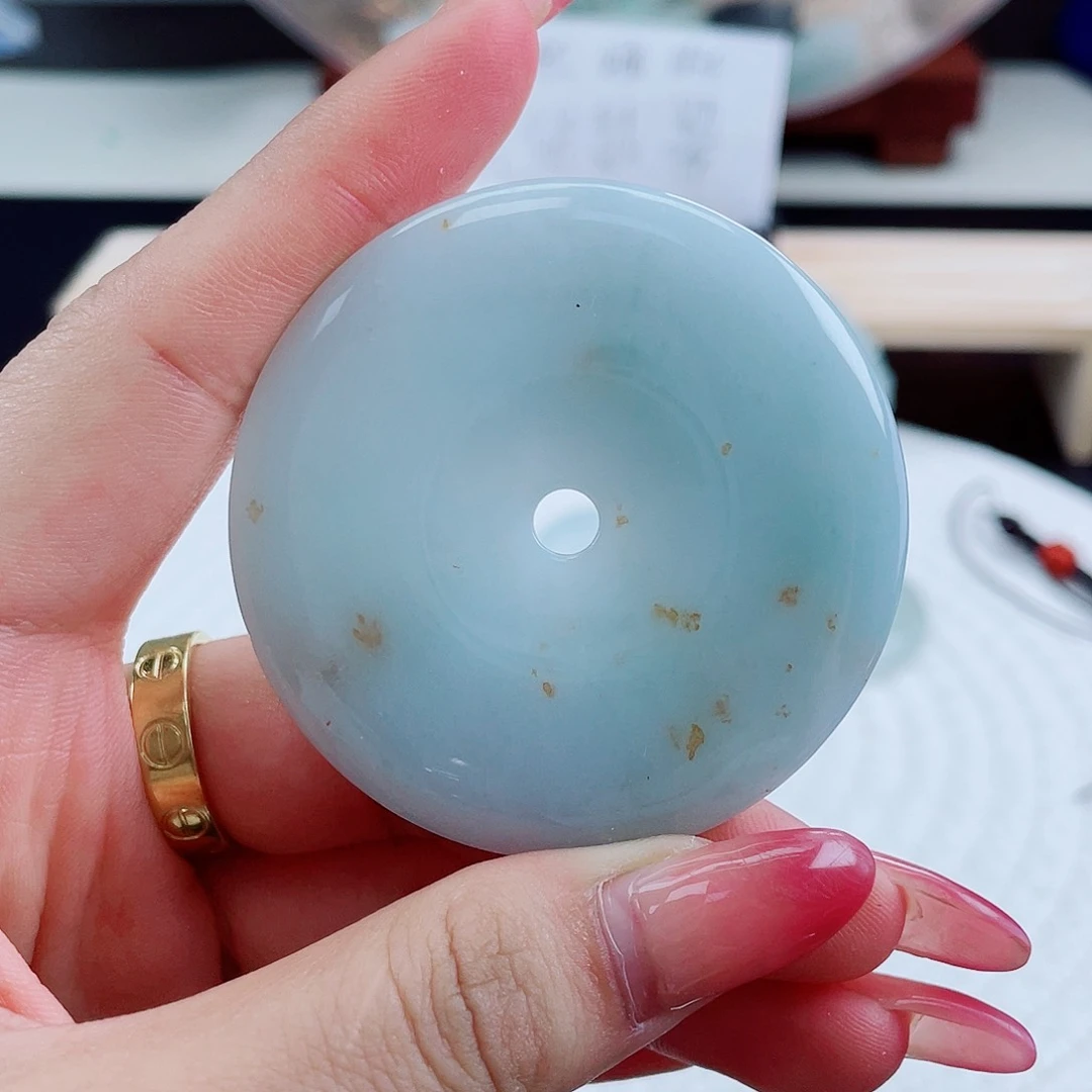 翡翠未镶嵌颈饰天然翡翠