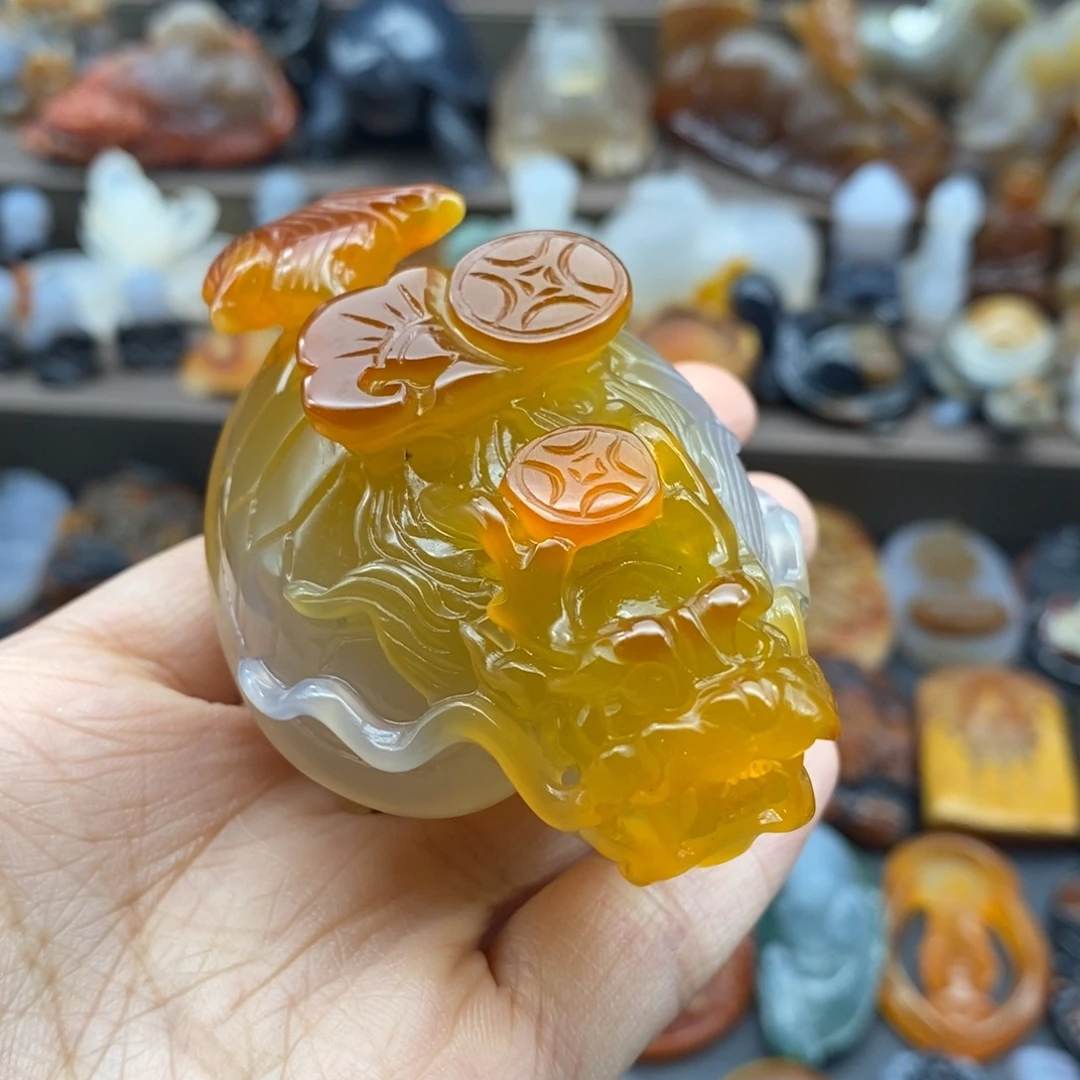 未镶嵌吊坠(不含链)玛瑙/玉髓