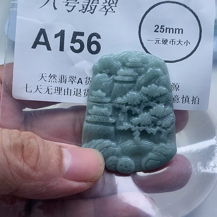 翡翠未镶嵌颈饰ss