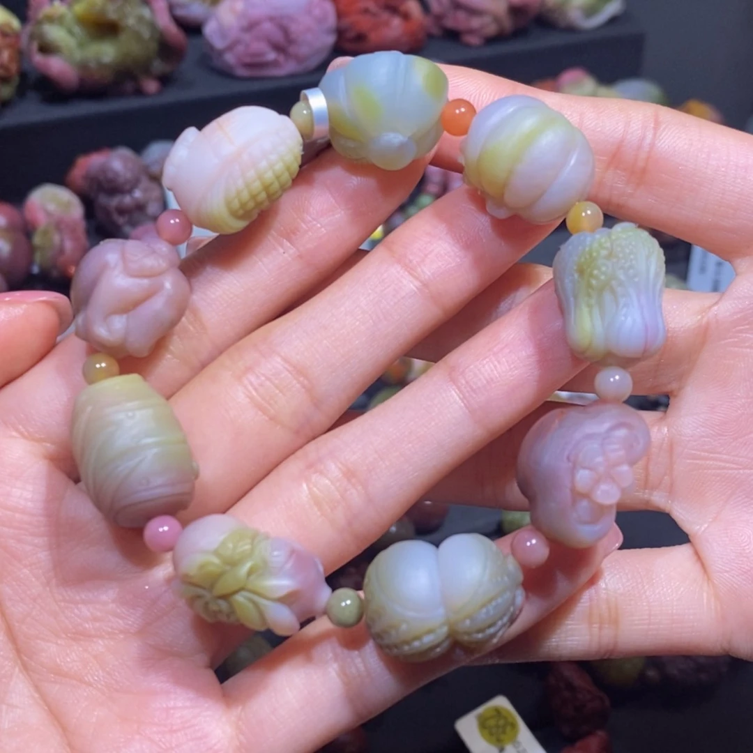 【闪购商品】玛瑙/玉髓手串未镶嵌盐源玛瑙
