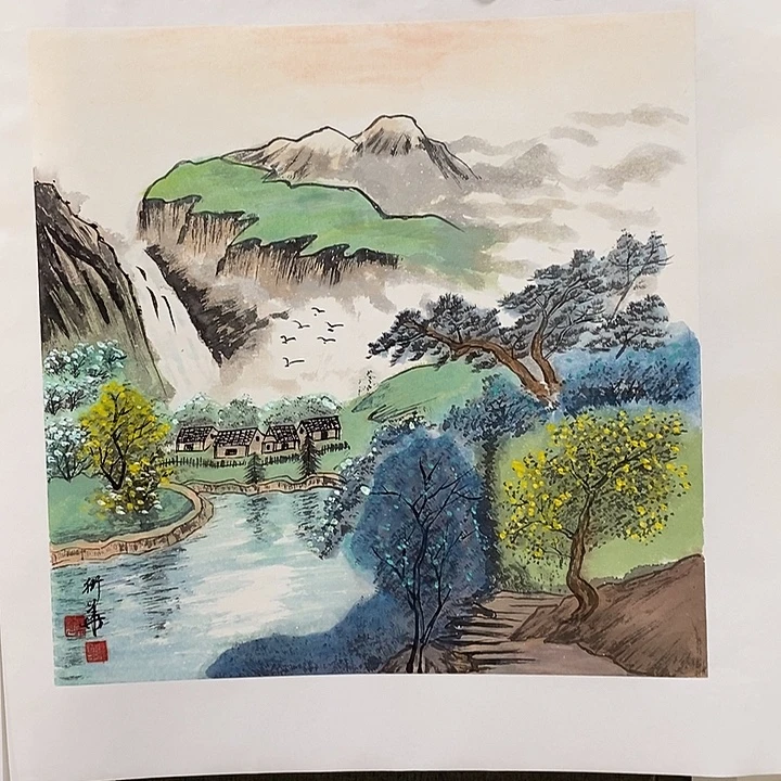 国画手写手绘作品114