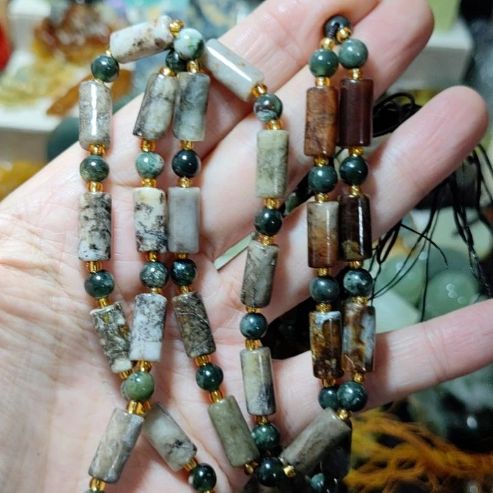 岫玉未镶嵌链子链子链子