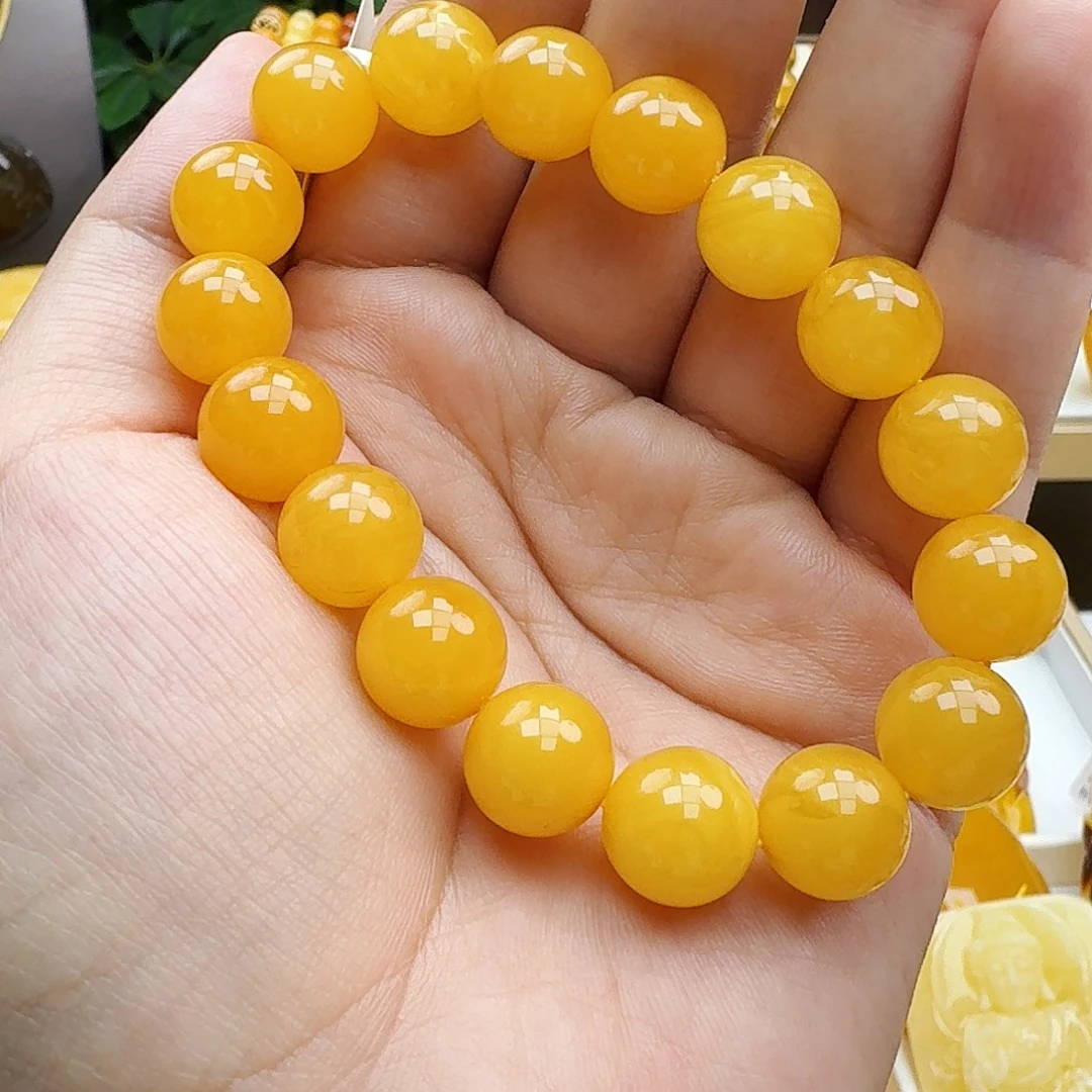 琥珀颈饰未镶嵌天然保真假一赔十0306