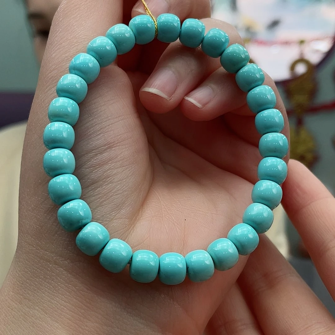 绿松石手串未镶嵌夏*