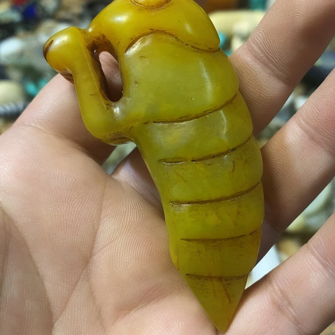 和田玉（糖玉）未镶嵌挂件