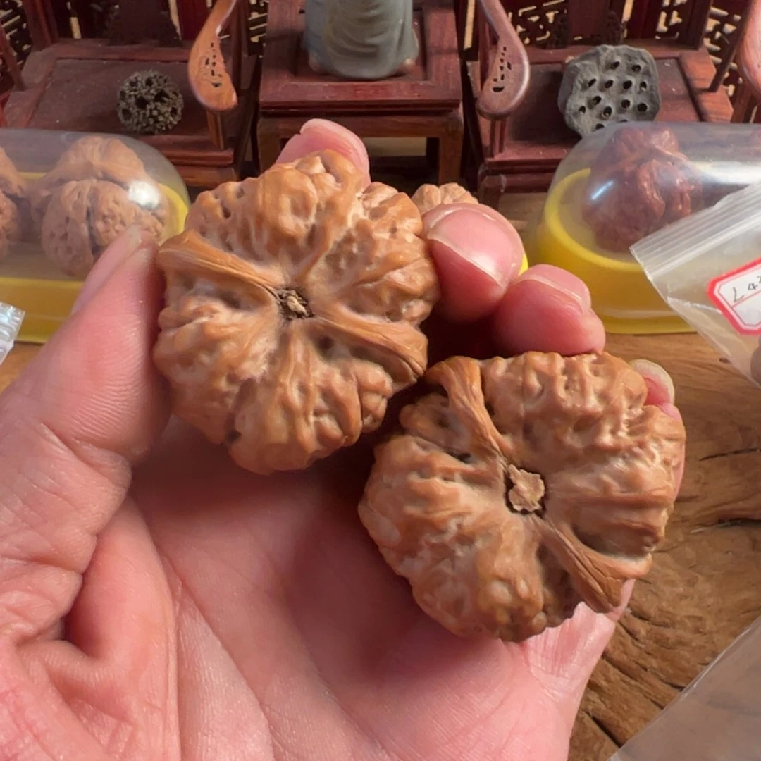 文玩核桃把件嘦*文玩核桃精品蛤蟆头