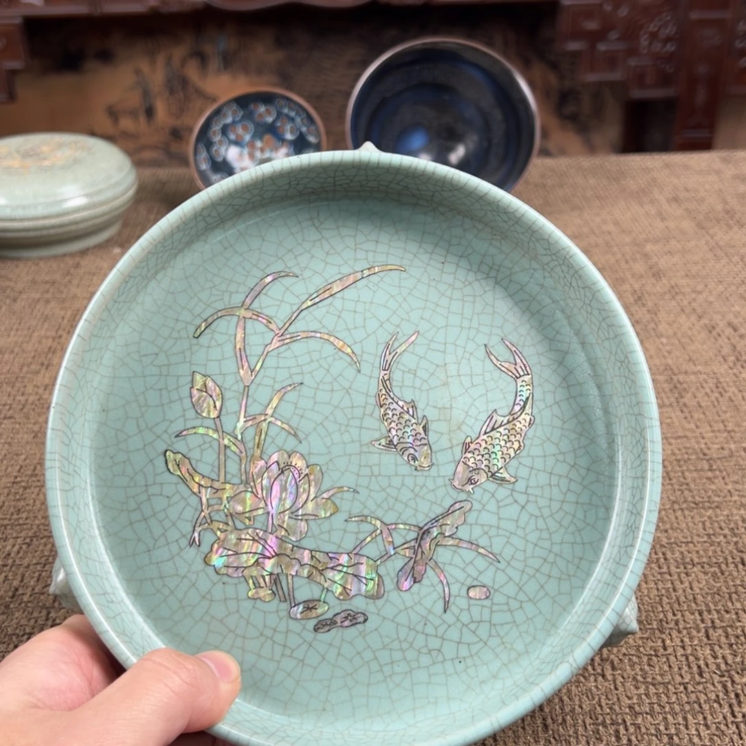 瓷片陶瓷艺术瓷器摆件