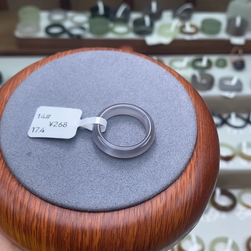 【闪购商品】未镶嵌戒指和田玉  和田玉戒 14-4