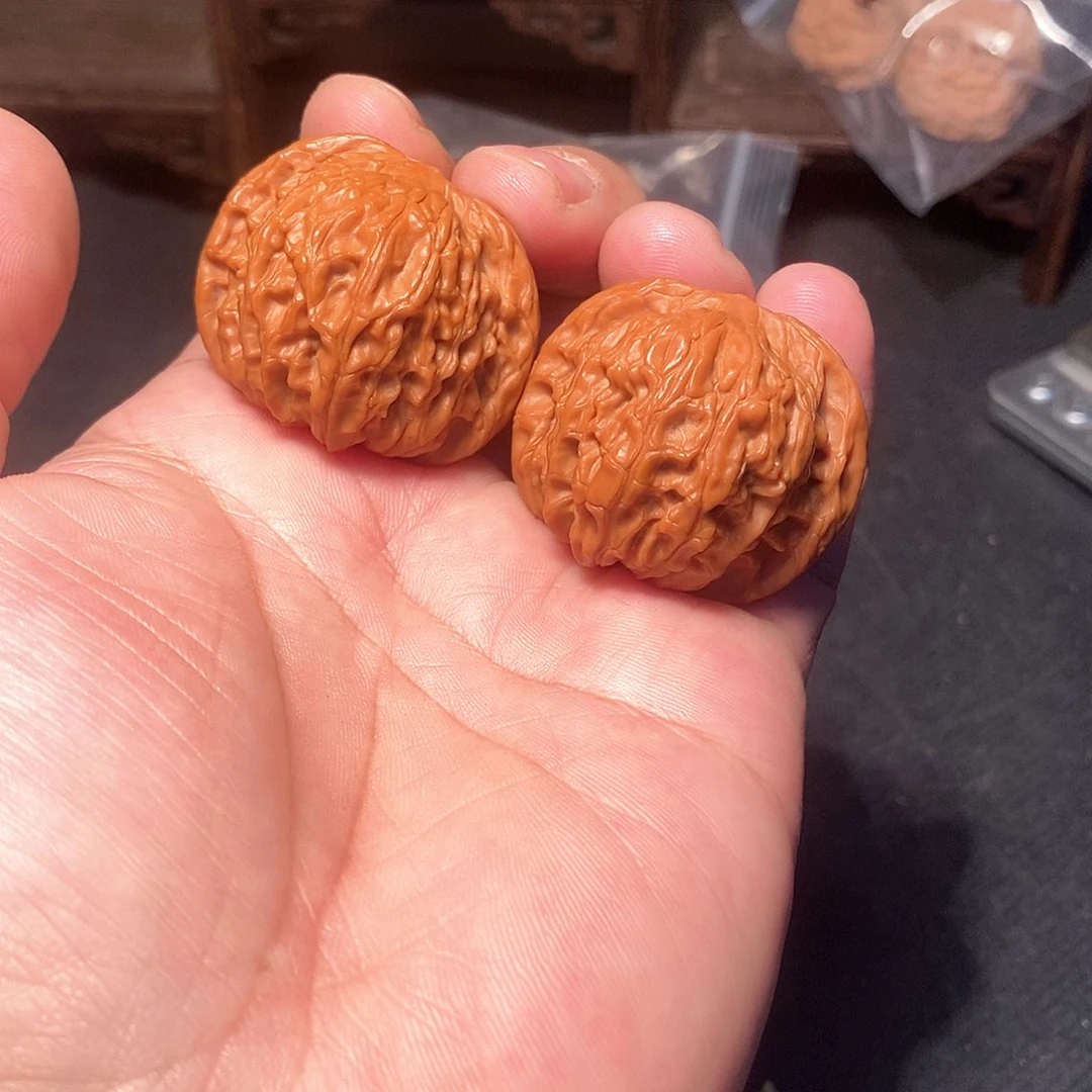 吊坠文玩核桃周**?40尺，全品磨盘