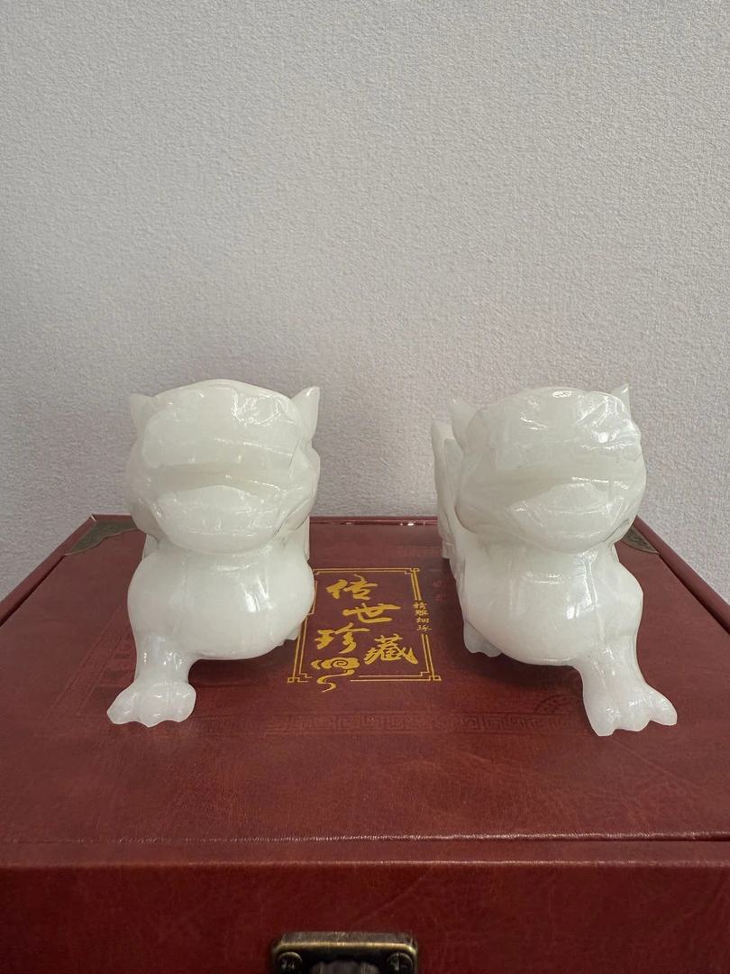 白麒林祥瑞（一对）ShunF