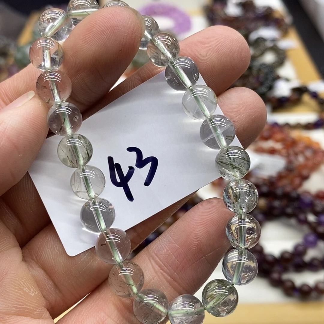 水晶手串未镶嵌天然