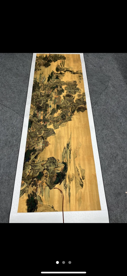 260*80 清代 元江《阿房宫赋》博物馆级高清复刻 软装挂画