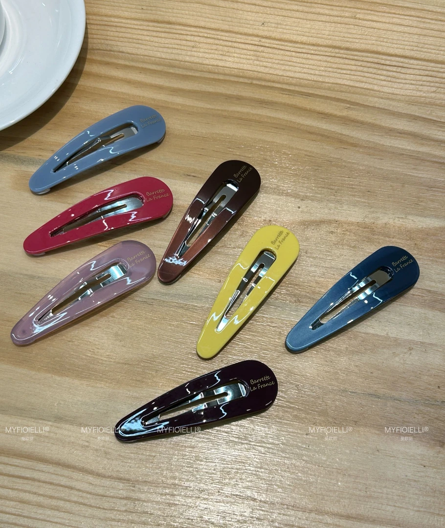 「MyFioielli｣韩式糖果多色金标醋酸BB夹刘海夹BB40