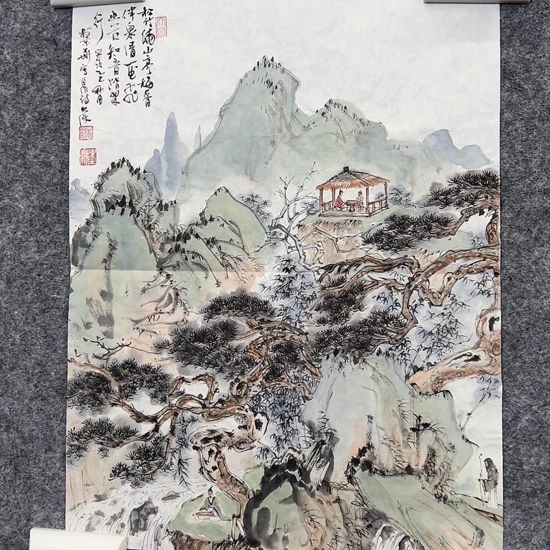 用***1纸本无（f32024）山亭 书画