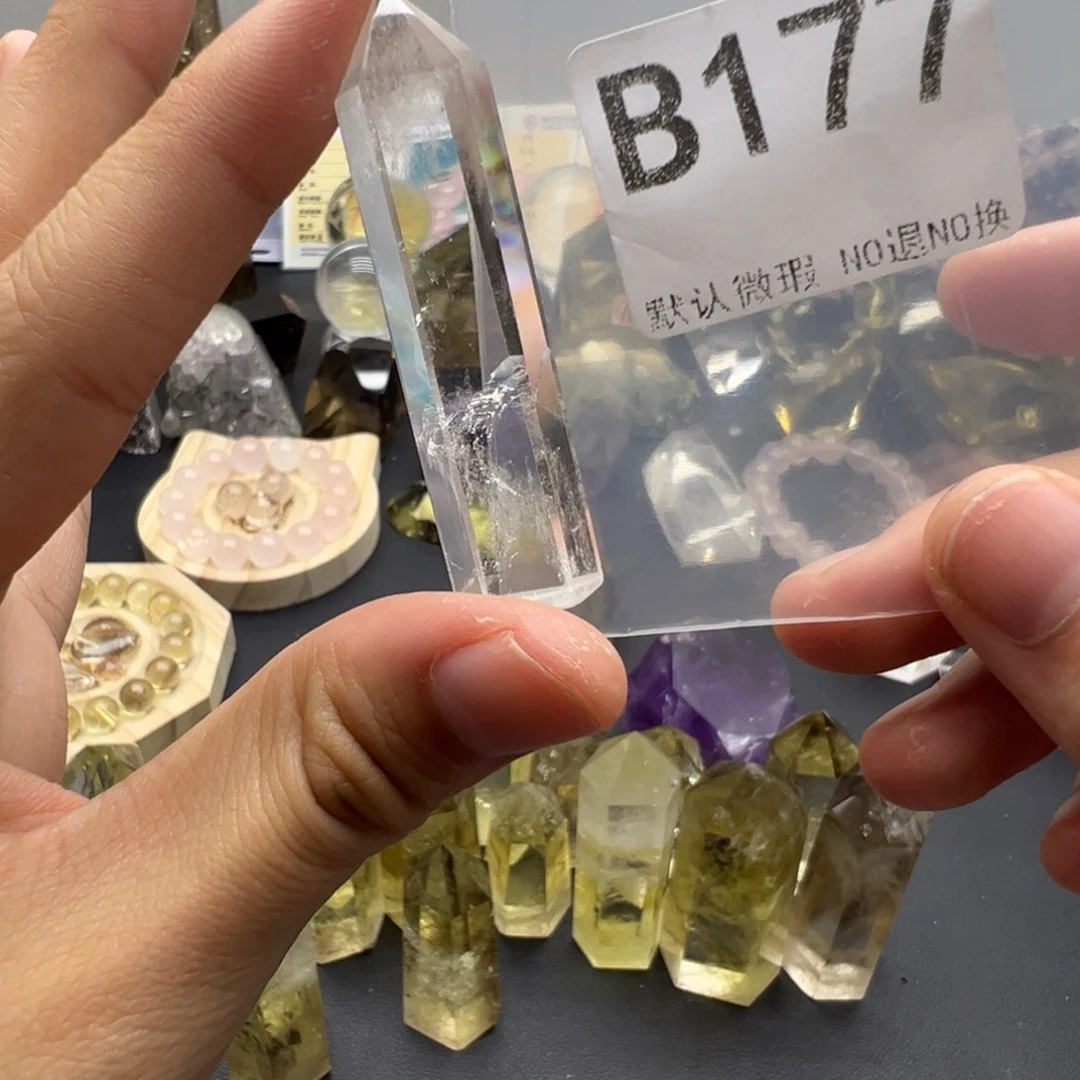 水晶天然水晶半成品未镶嵌默认微瑕