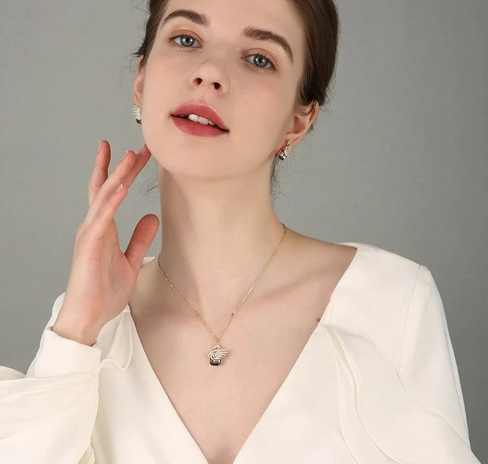 合金项链 【黑方】女项链 85-项链