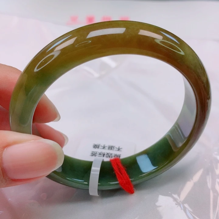 未镶嵌手镯翡翠53+圈