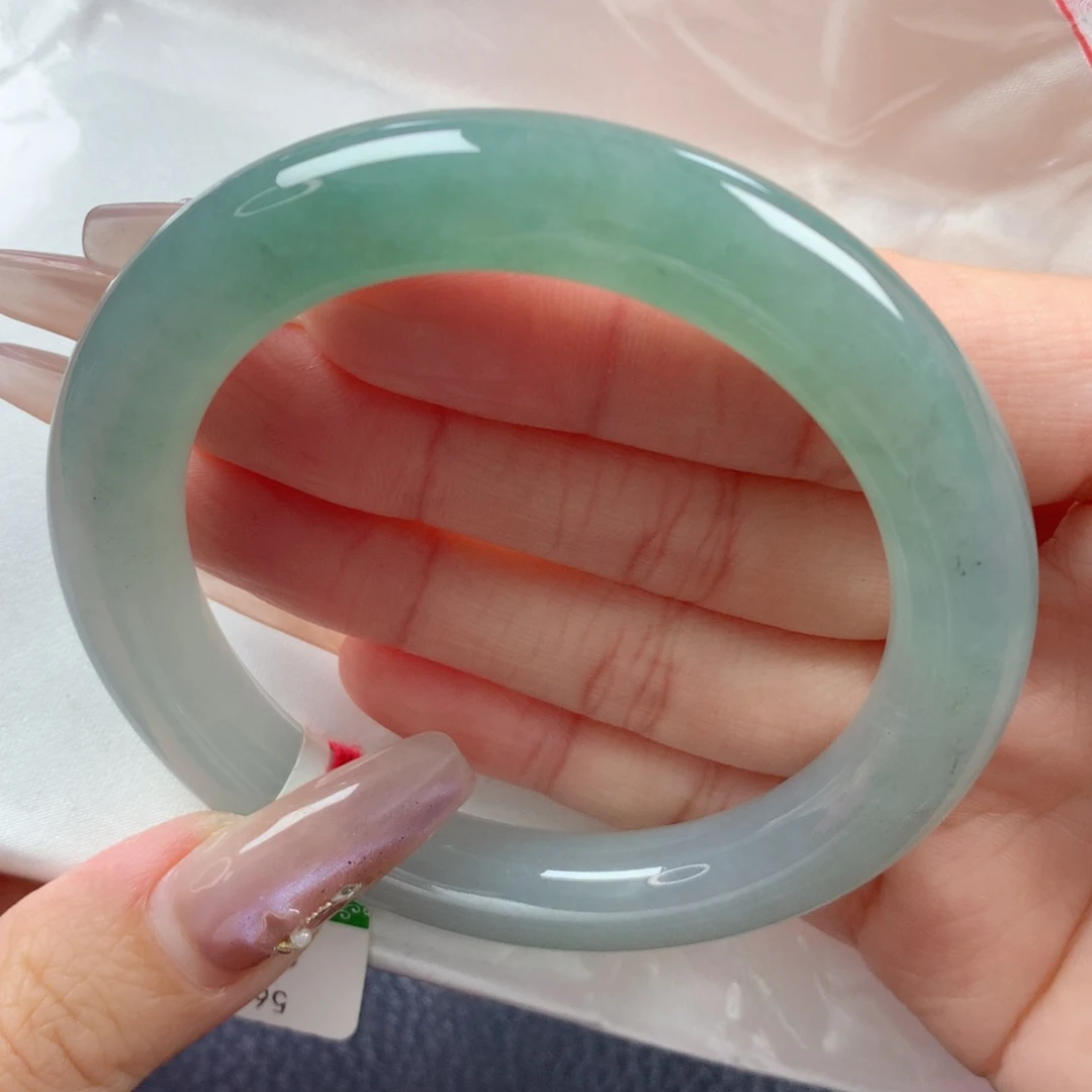 未镶嵌手镯翡翠缅甸天然翡翠A货56