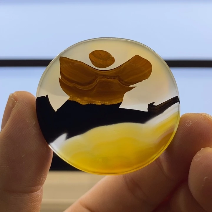 玛瑙/玉髓合金颈饰