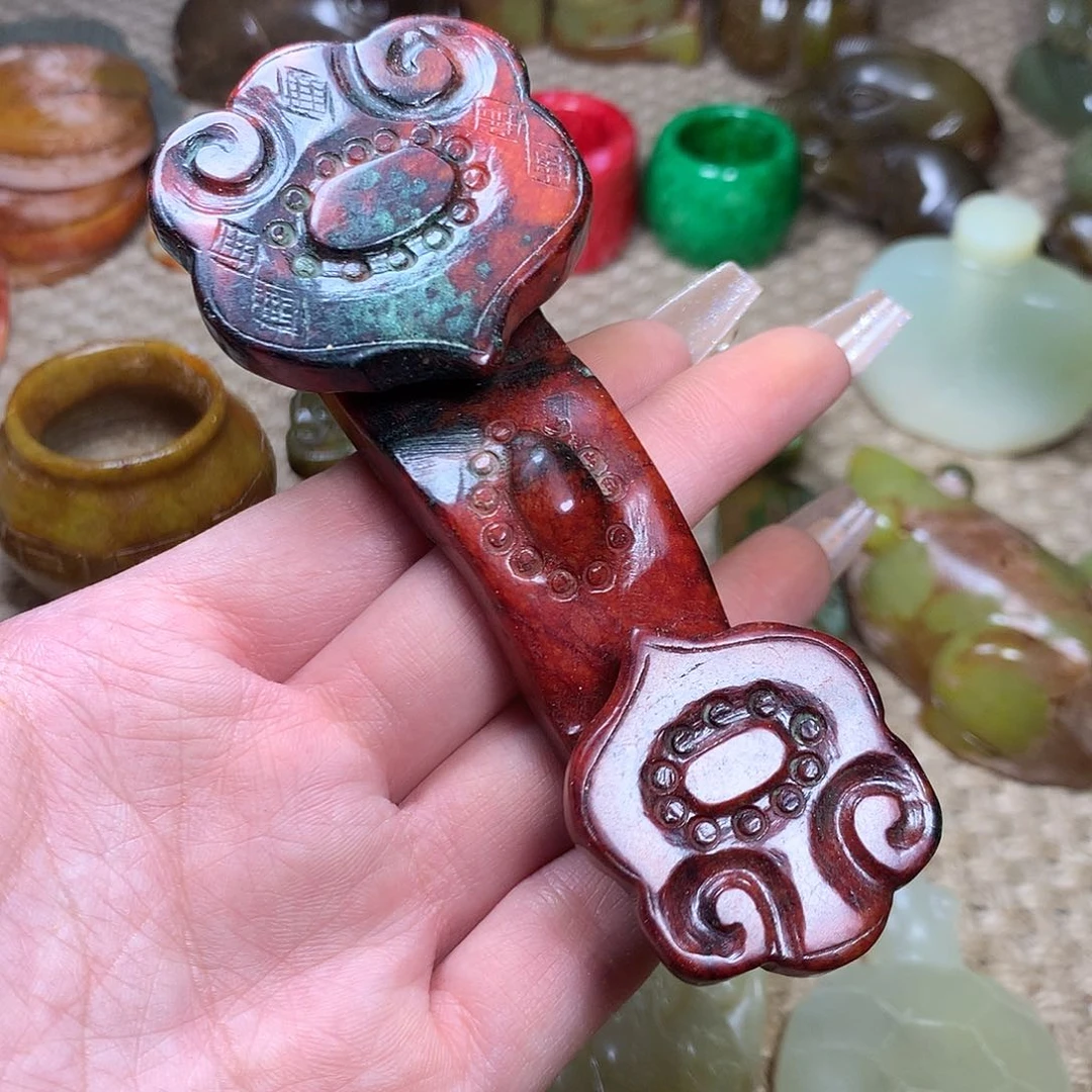 白玉菩提吊坠挂件