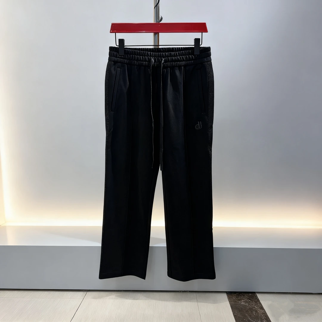 欧货春秋男士经典百搭休闲时尚潮流运动抽绳系带休闲长裤 8900