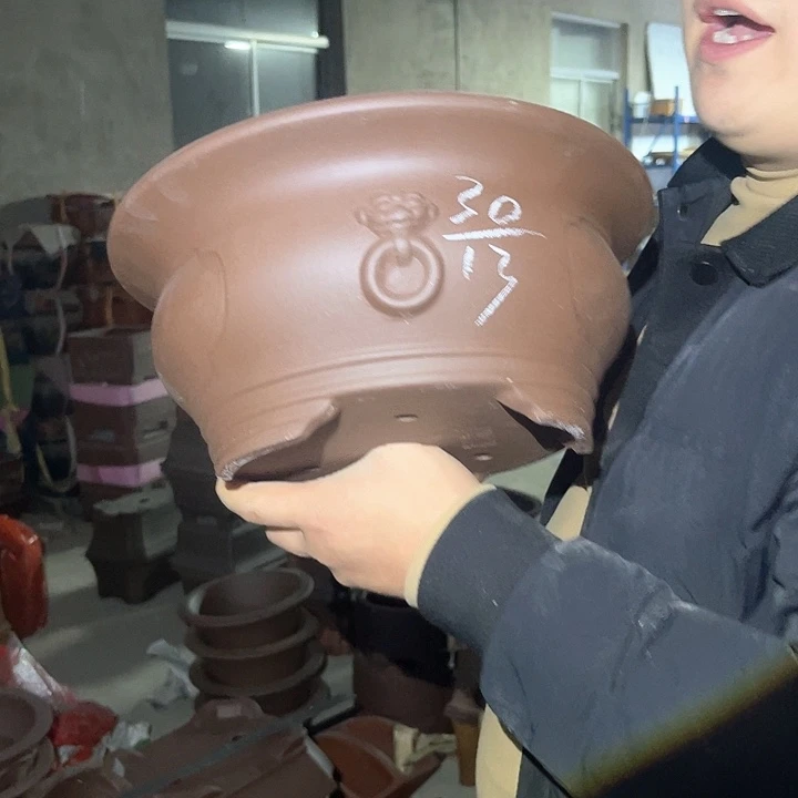 紫砂花盆紫砂等传统