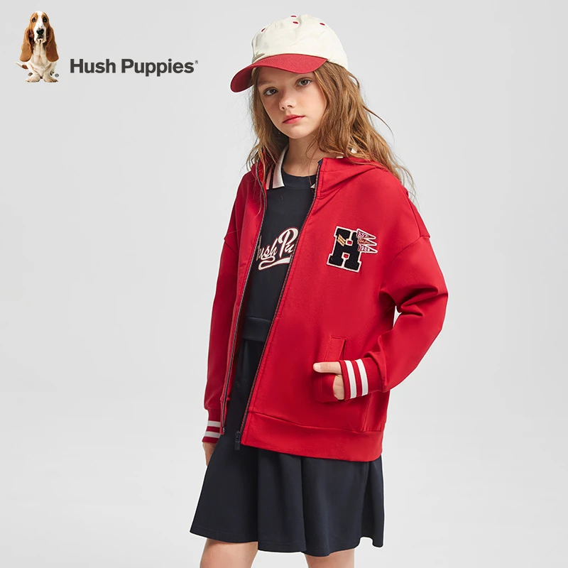 暇步士童装秋季新款儿童休闲针织外套