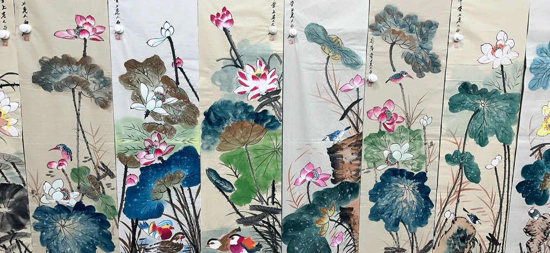 【优斯特】精品十二条屏装饰画通用链接