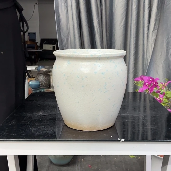 20×21 -粗陶花盆有孔-买买买