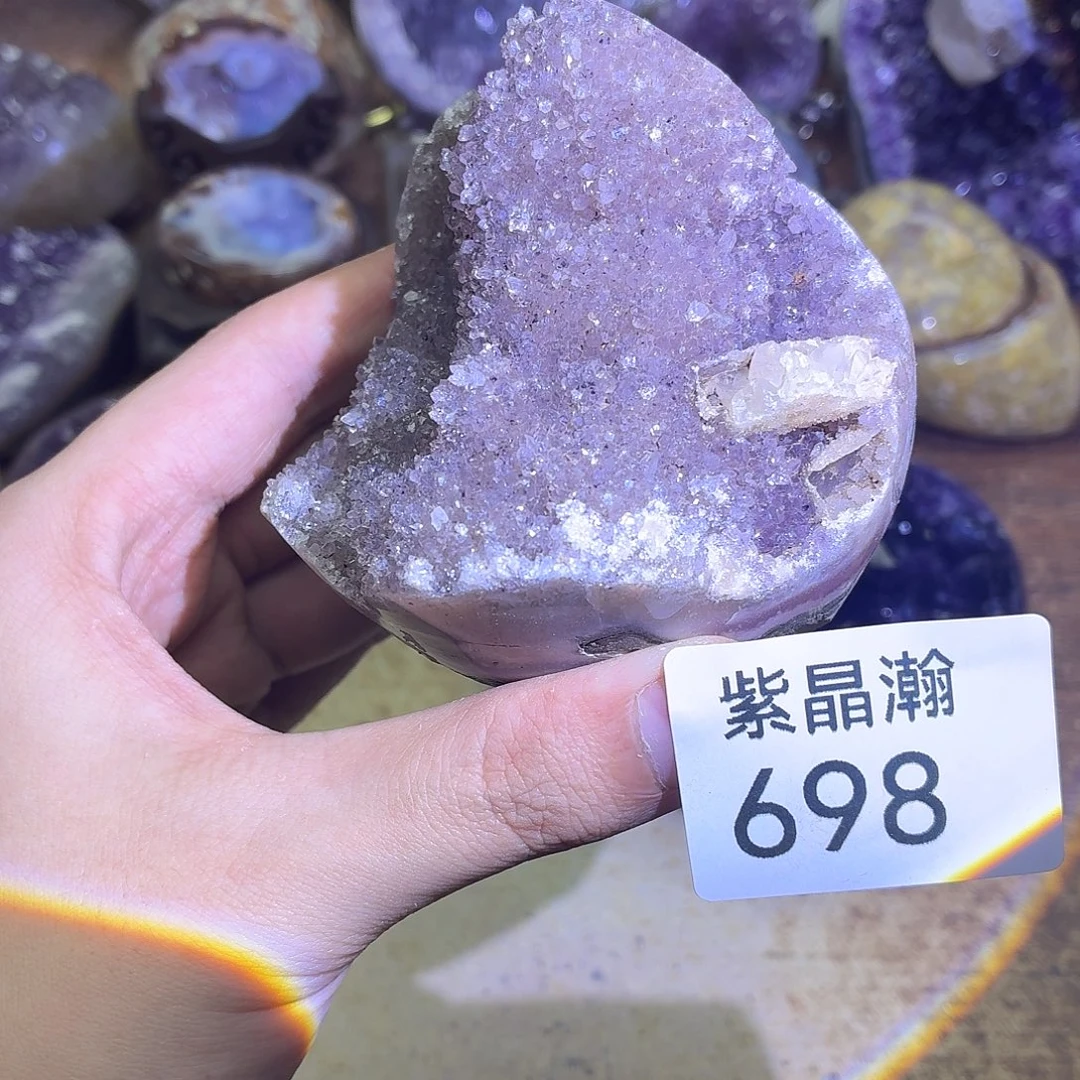 紫晶未镶嵌大型摆件（非配饰）