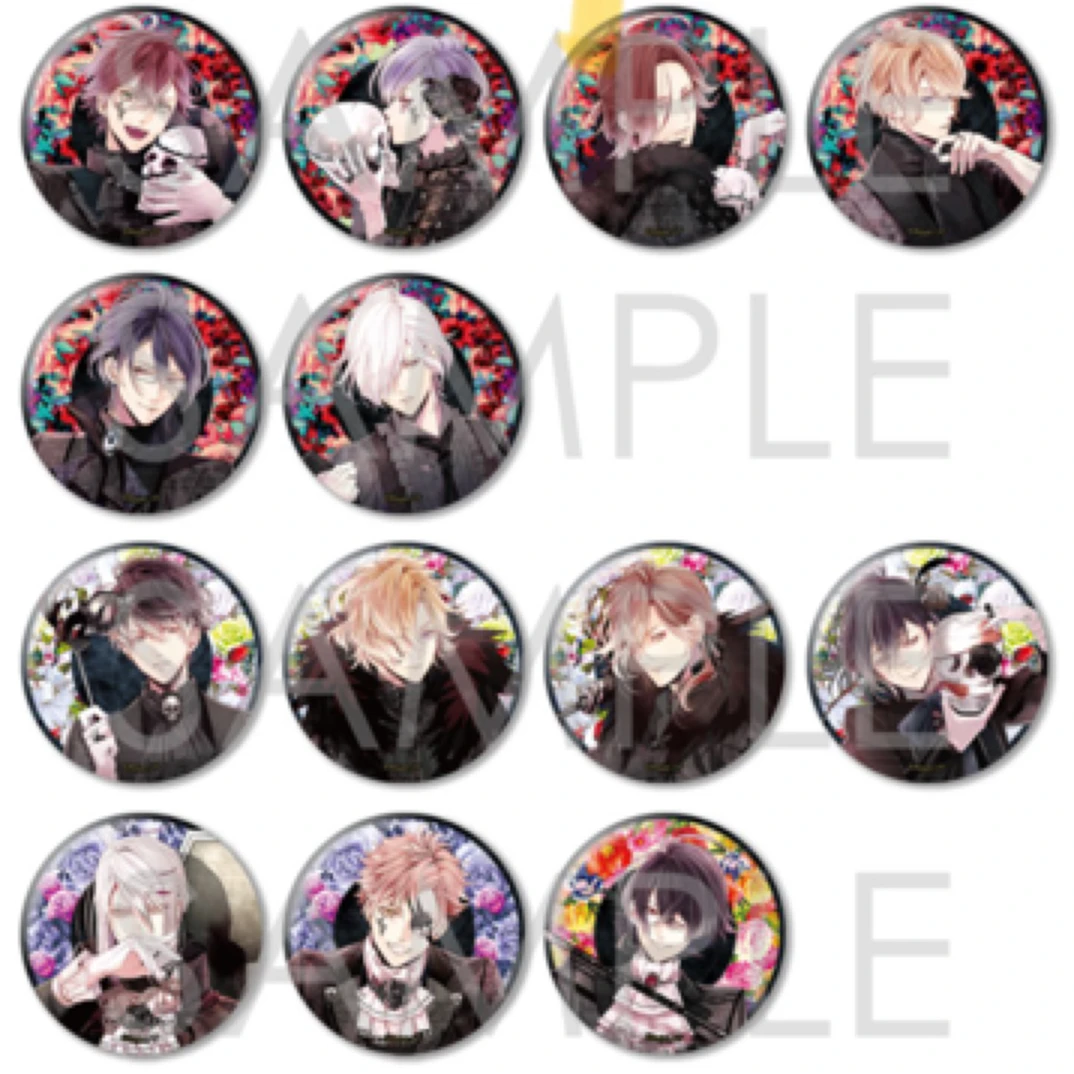 【藏谷馆】魔鬼恋人 死祝死之祝祭-Death Parade- 吧唧徽章