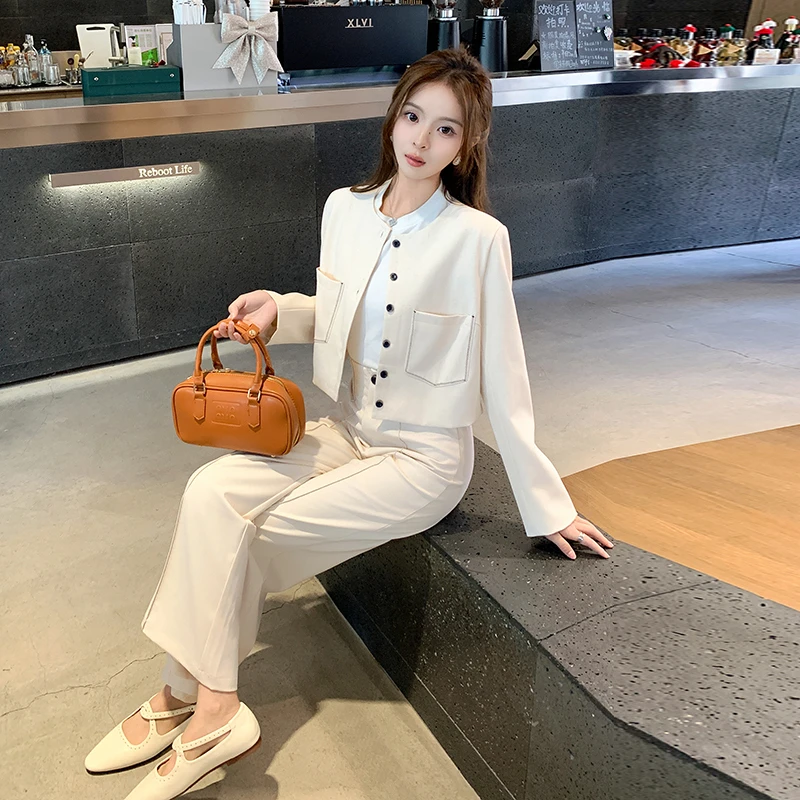 女装高级感轻奢小香风时尚套装春秋新款气质显瘦洋气减龄两件套