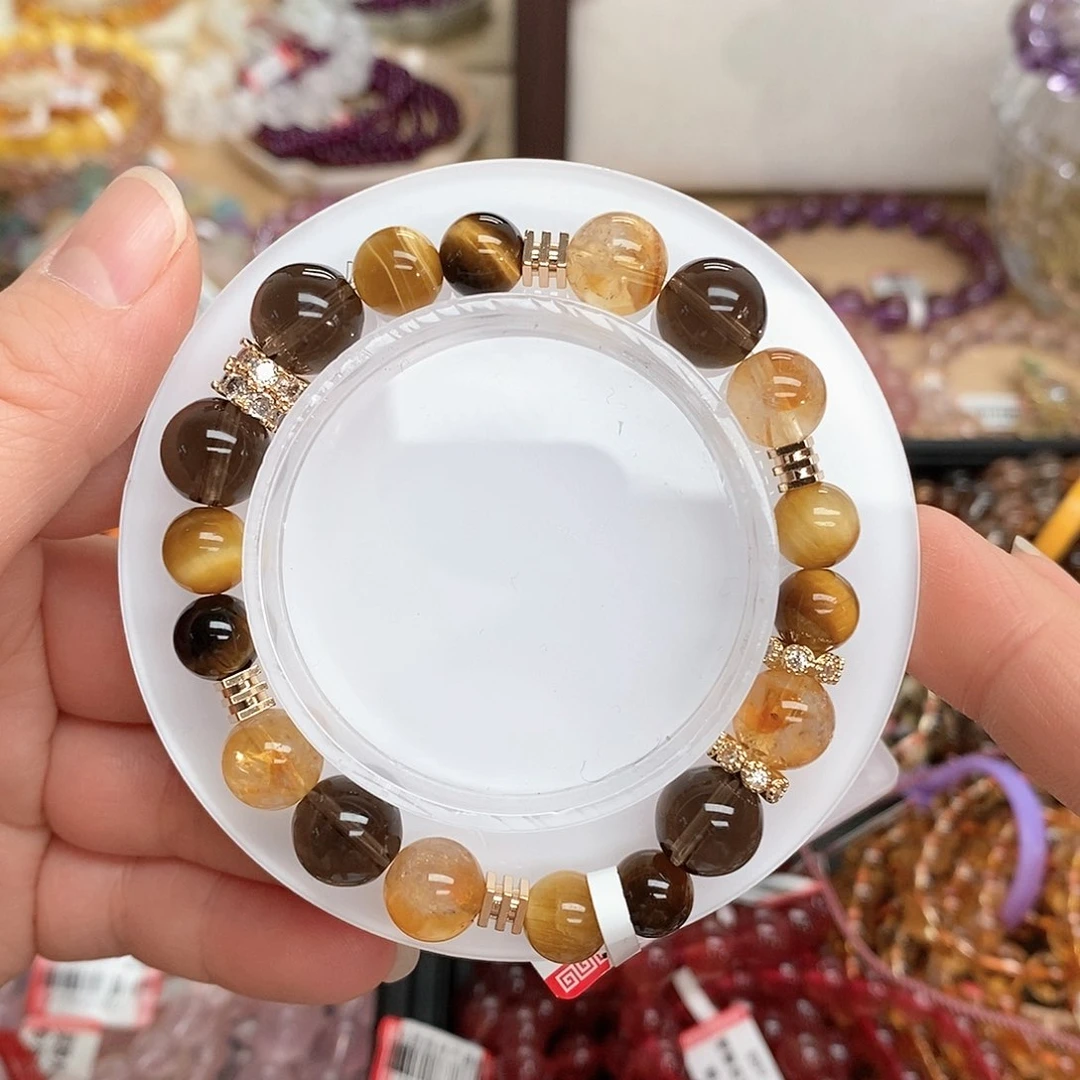 水晶手链未镶嵌多样性发一
