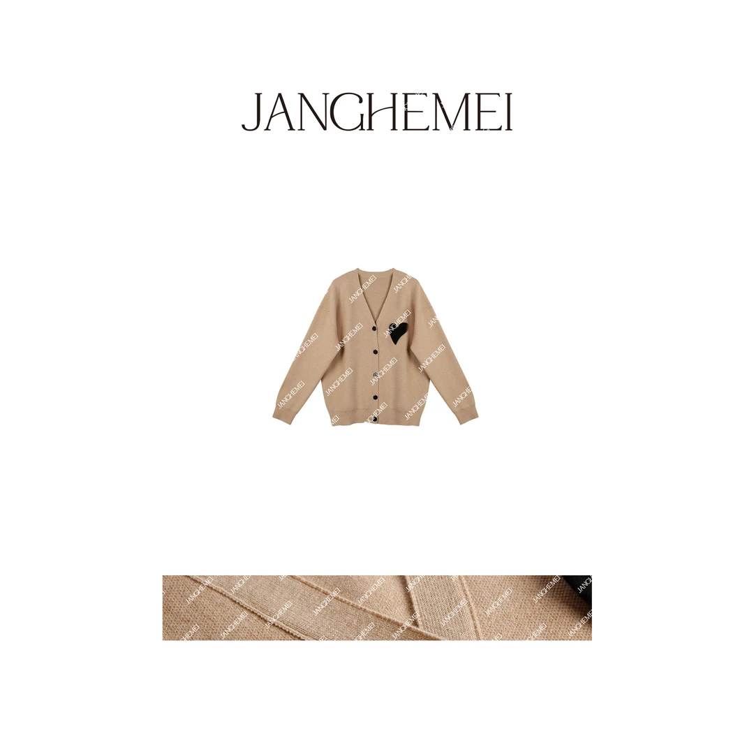 JANGHEMEI毛衣M15850M41微瑕福利价-介意勿拍