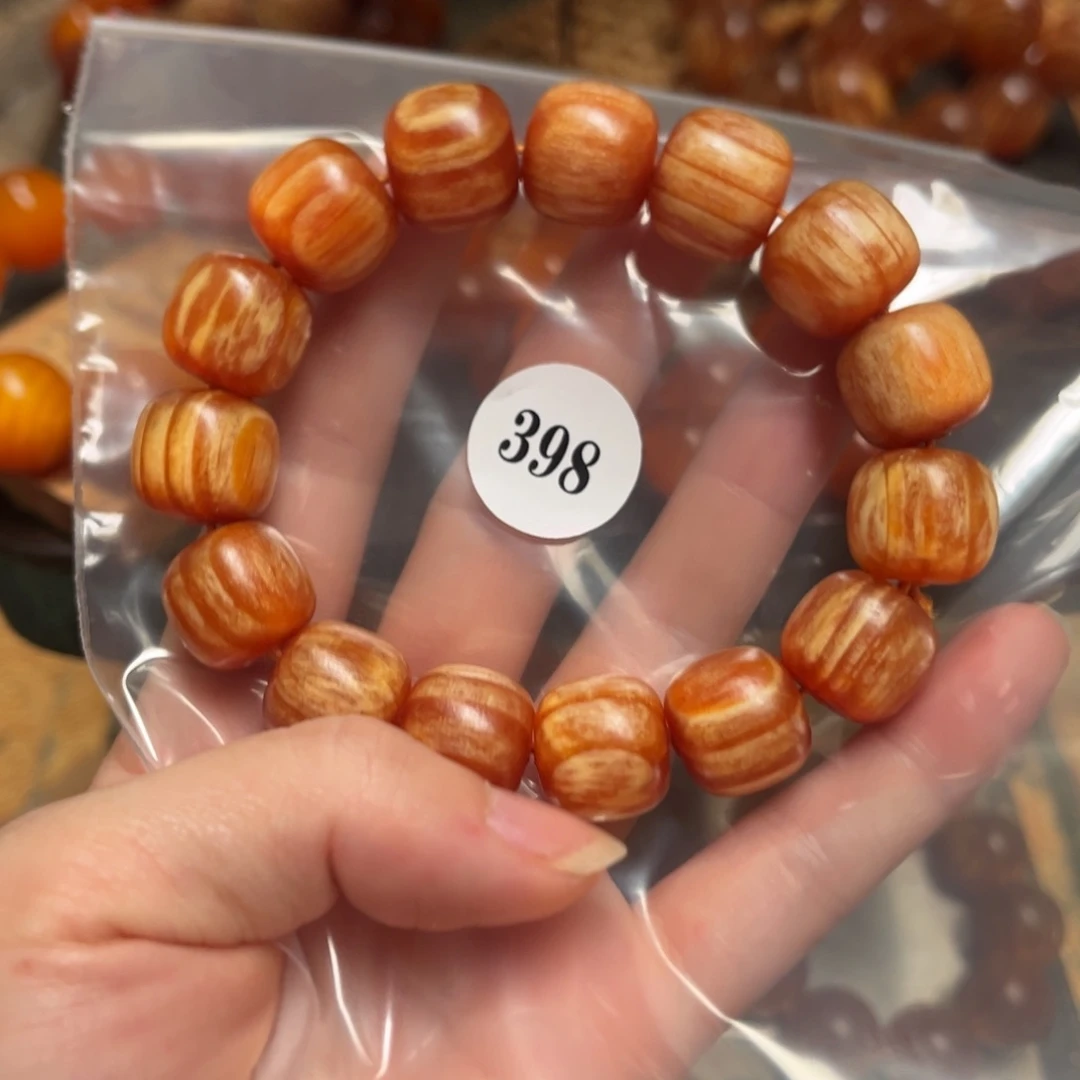浪***龙松木（琥珀木）手串/手链398老型珠