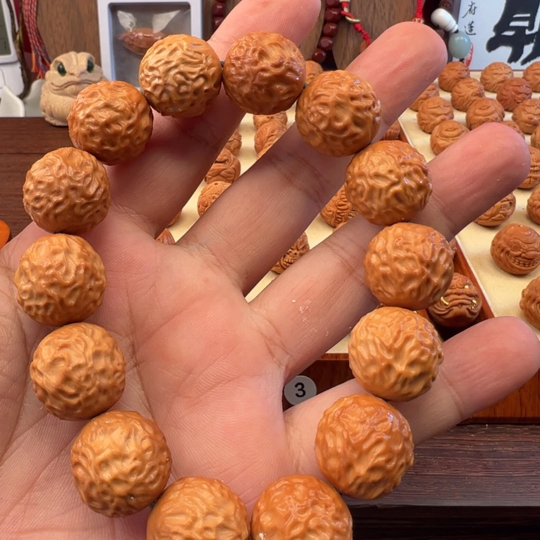 核桃手串/手链混元大枣整条14颗