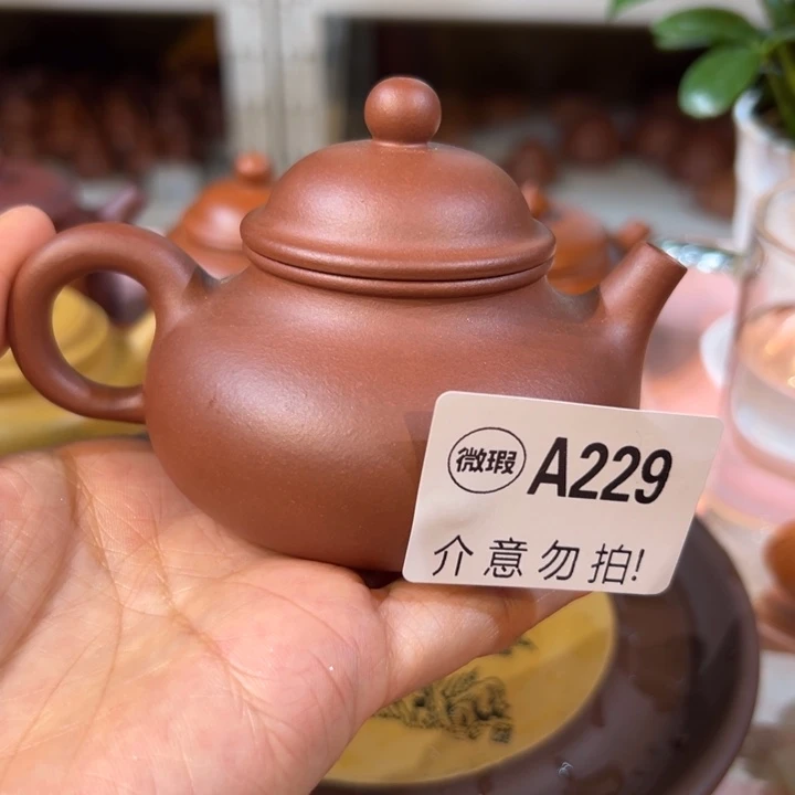 茶壶紫砂紫泥容天229号