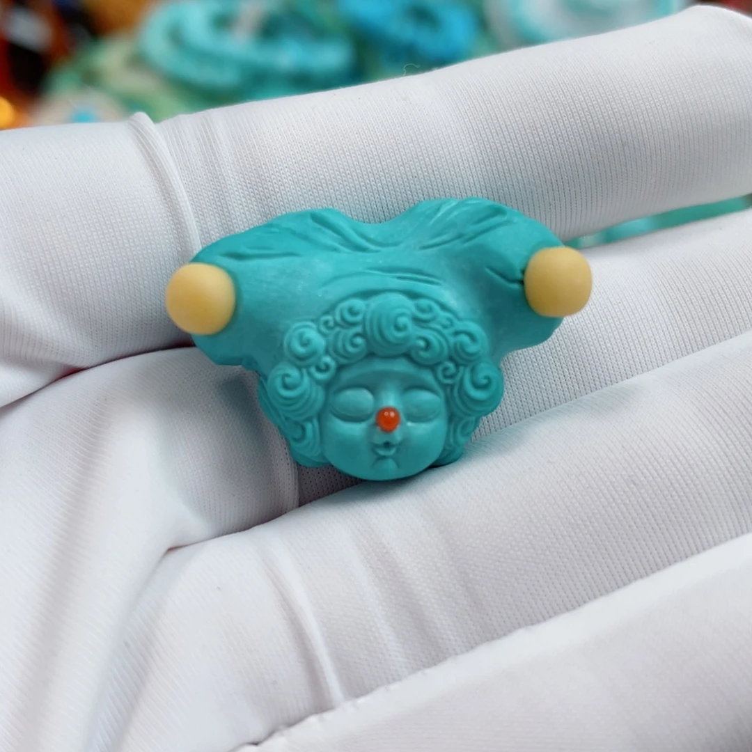 绿松石未镶嵌珠宝奇石