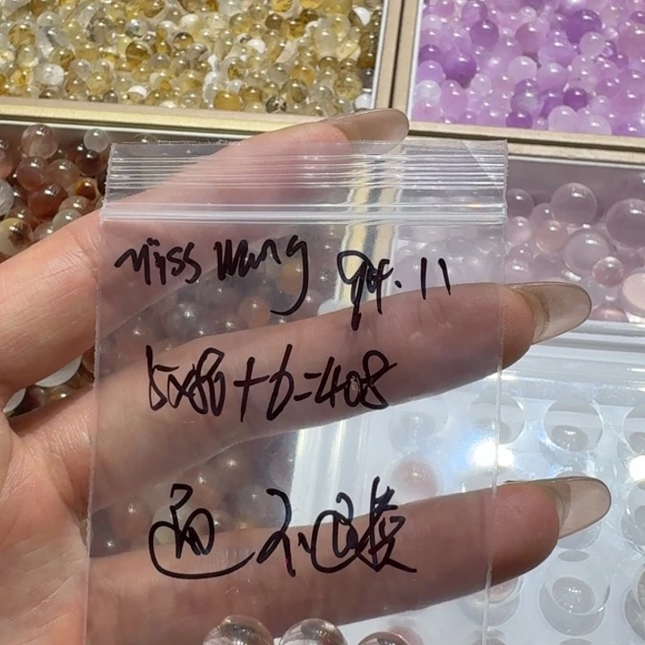 M***.水晶珠宝半成品未镶嵌