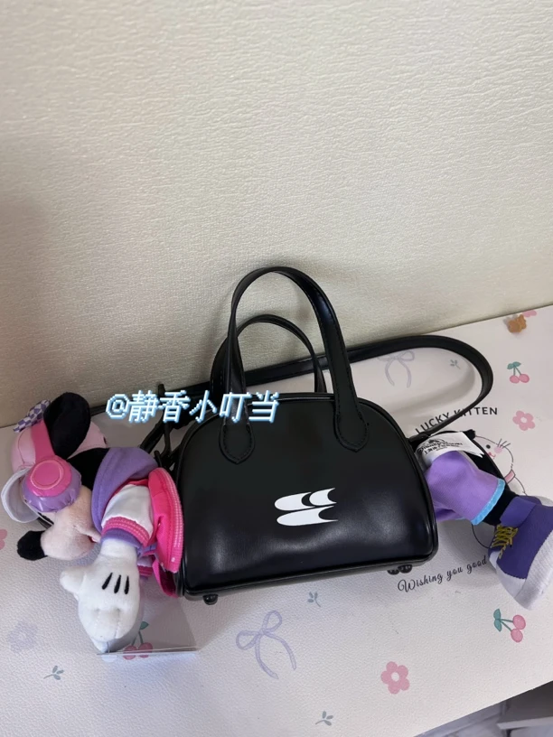 正改原创手作米老鼠斜挎包波士顿波士顿包小众百搭小包包迷你式