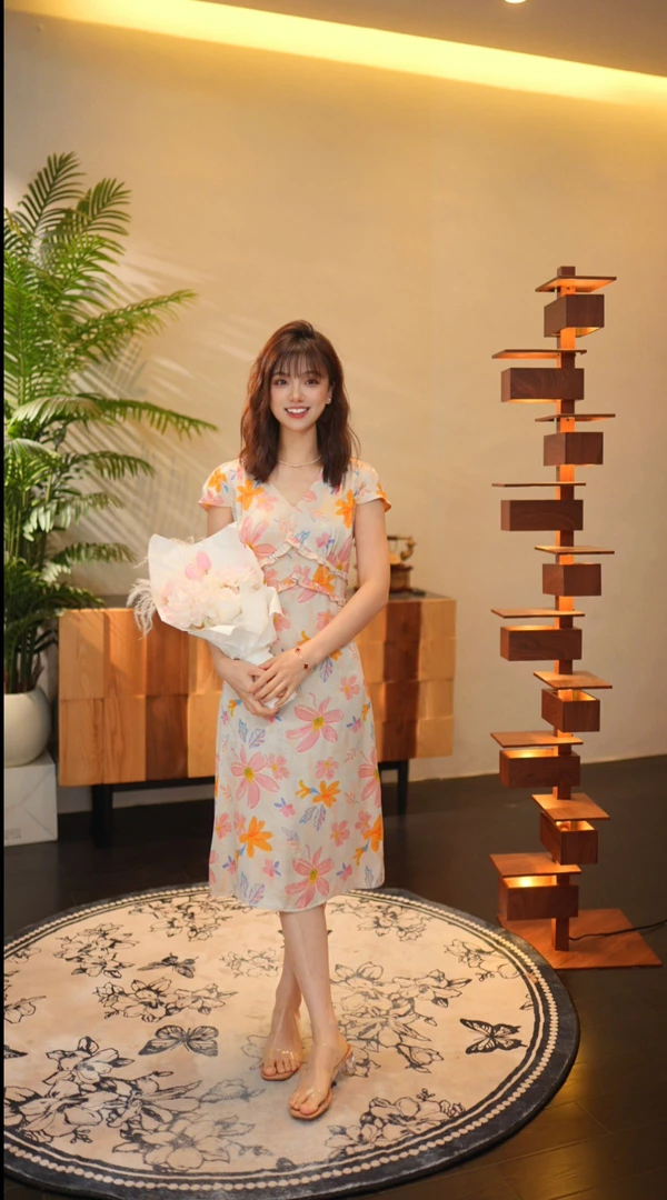 【耶耶】G896夏季新款遮肉显瘦时尚短款连衣裙禁机洗