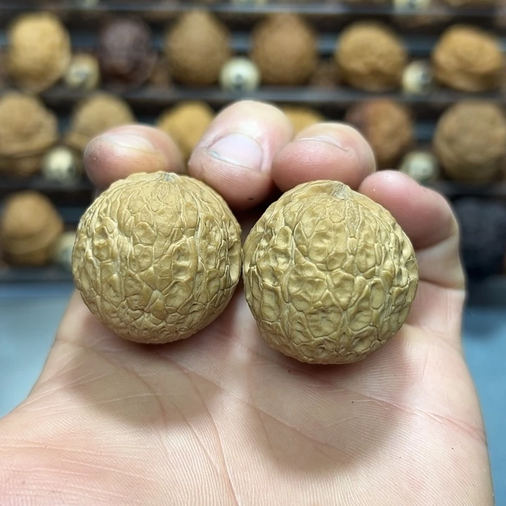 把件文玩核桃21号闷筋元宝37尺