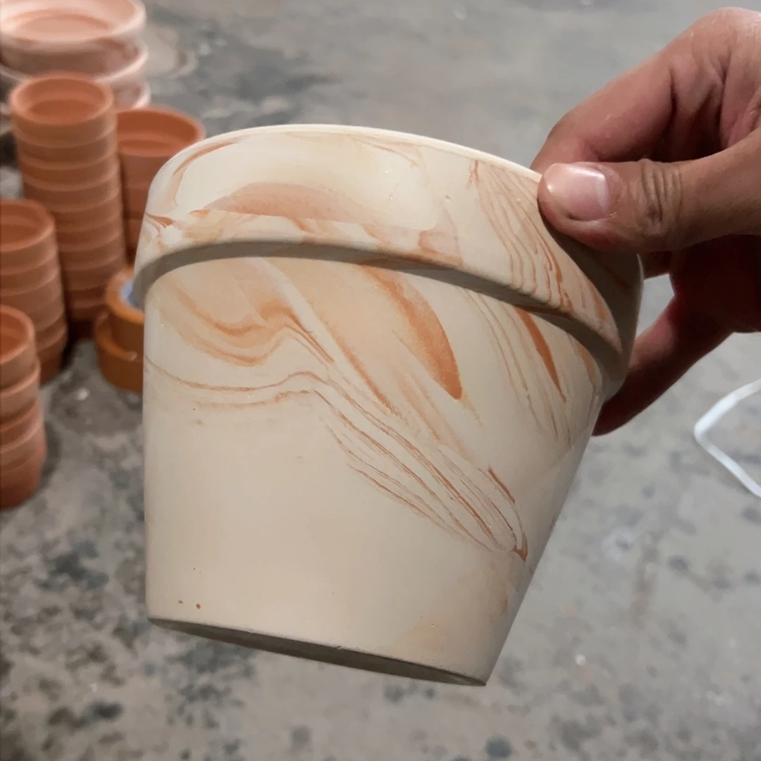 【闪购商品】红陶橘里橘气15口13高1个