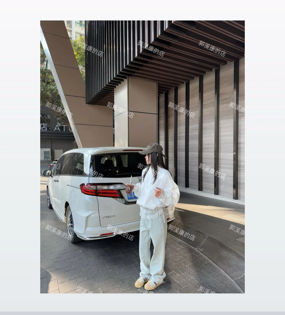 定制款早春下摆绑带外套/YYYY