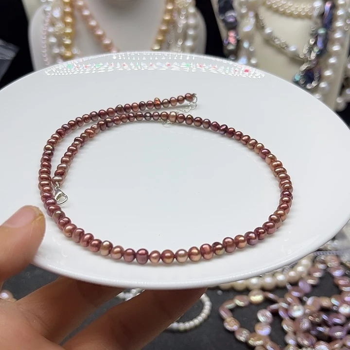 淡水珍珠颈饰未镶嵌