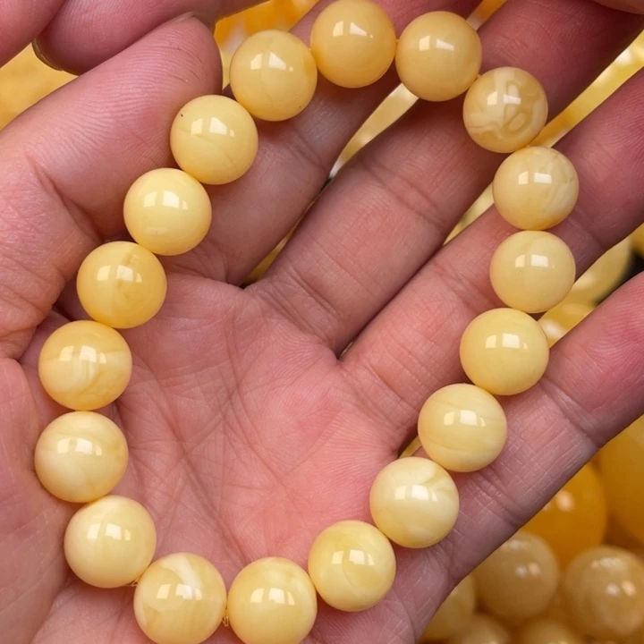 未镶嵌蜜蜡裸石蜜蜡11➕手串
