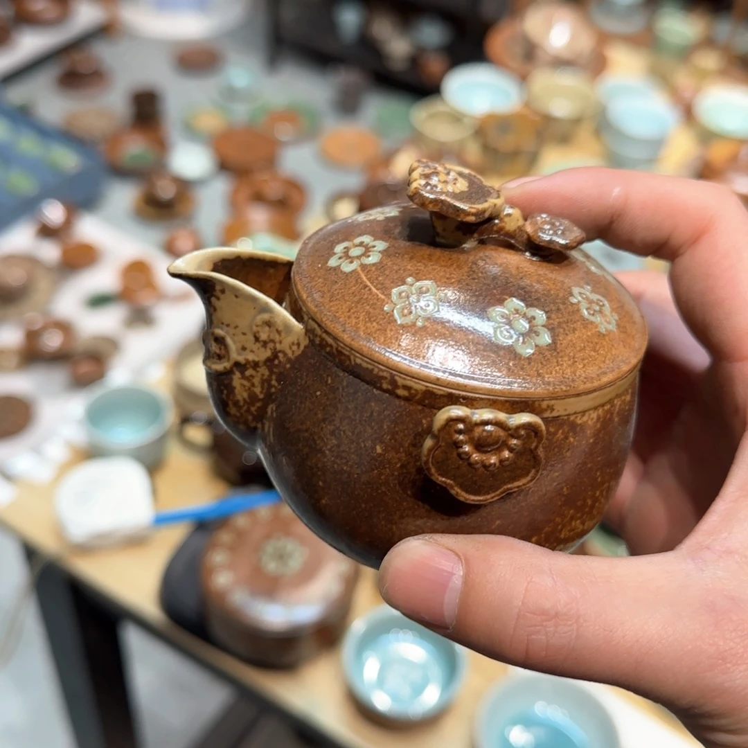 小金茶具青瓷茶器