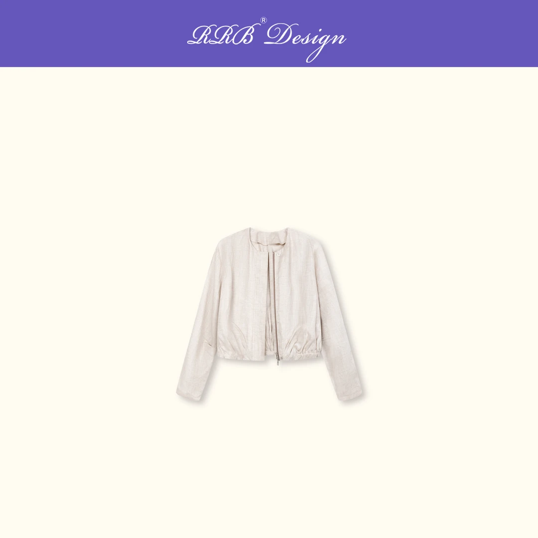 RRB Design「长期主义」莱赛尔亚麻混纺休闲百搭夹克外套